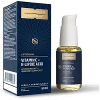 Quicksilver - Liposomaalinen C-vitamiini R-lipoiinihapolla (50 ml)