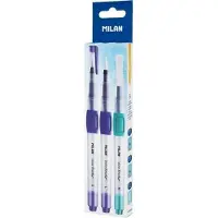 Milan Box 3 Waterbrush With Refillable Deposit Monivärinen