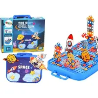 Leantoys DIY palapeli Cosmos ruuvimeisseli 228 ele.