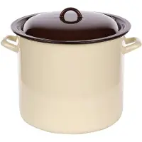 Altomdesign Silesia Rybnik Suuri emaliruukku Silesia Rybnik kerma 14,2 l