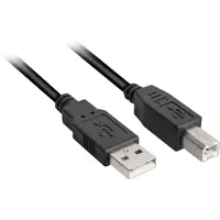 Sharkoon - USB cable - USB Type B to USB - 50 cm