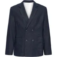 Casual Friday Cfedlund 0272 Linen Blazer - Navy - 46