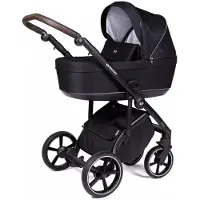 Tinynord Active yhdistelmävaunu (pkt) Onyx/Brown, Brilliant Black