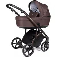 Tinynord Active yhdistelmävaunu (pkt) Bronze/Black, Dark Chocolate