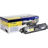 Brother TN-329Y, 6000 sivua, Keltainen, 1 kpl