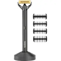 BaByliss Super- X Metal X-Blade, kalvoparranajokone, musta, metalli, titaani, painikkeet, 1 mm