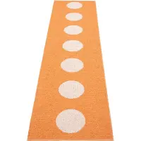 Pappelina , Vera Pop matto Pale Orange/Pearl Pink 70 x 280cm