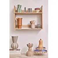 Oyoy living design Toppu tarjoiluvati 20 cm, caramel/lavender