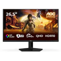 AOC Q27G41ZDF 26.5" QHD, QD-OLED, 240Hz, HDR10 -pelinäyttö