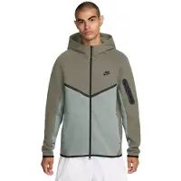 Nike Huppari Tech Fleece FZ Tuulitakki - Silver Sage/Vihreä/Musta, koko X-Large