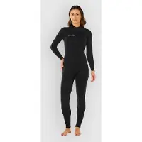 Rip Curl Trad 4/3 Mm Naisten Pitkähihainen Neopreenipuku Jossa Vetoketju Selässä