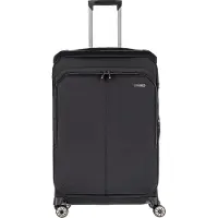 Travelite Priima 4-pyöräinen vetolaukku 79 cm Laajennettava Musta