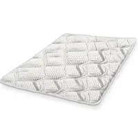 THE WHITE STONE Ergonominen Patjanpäällinen - - Carbon Topper - 180 x 190 cm - Korkeus 5 cm - Hypoallergeeninen