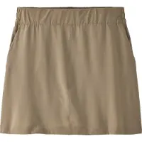 Patagonia Women's Terrebonne Traveler Skort Seabird Grey Hameet M