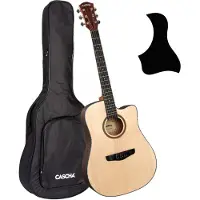 Cascha CGA 200 Natural Dreadnought-kitara