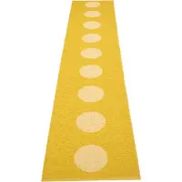 Pappelina Vera Pop matto Mustard/Pale Yellow 70 x 360cm