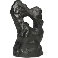 Ferm Living Grotto veistos Blackened Aluminium