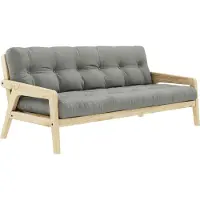 Karup Grab-futonsohva grey/mänty l 200 cm
