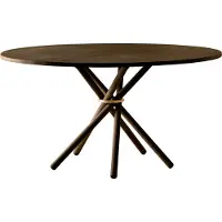 Eberhart Hector 140 Ruokapöytä Tumma - Ruokapöydät & Baaripöydät Tammi Dark Oak - H140-202-102