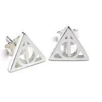 The Carat Shop Carat Shop - Sterling Silver Deathly Hallows Stud Earrings (SE0054)