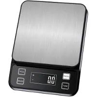 INF Digitaalinen keittiövaaka Vedenpitävä selkävaaka 3kg/0,1g