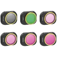 Sunnylife 6 Lens Filters MCUV, CPL, ND8/16/32/64 for DJI MINI 4 PRO