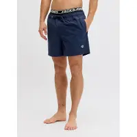 Jack & Jones Uimashortsit 'JPSTMaui' laivastonsininen / musta / valkoinen