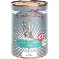 Terra canis 6x400g Low Fat Diet kana koiran märkäruoka