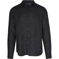 Replay for man. M4159.000.81388B Linen shirt Regular Fit navy (XL), Casual, Long sleeve