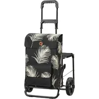 Andersen Shopper Komfort Shopper Signe Ostoskärry 59 cm Musta