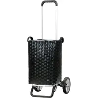 Andersen Shopper Alu Star Shopper Silja Ostoskärry 65 cm Musta