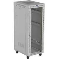 Lanberg 19" 32U 600x800 freist. LCD Glastuer V2 (FlatPack) gr (Speditionsversand) (FF01-6832-12SL)