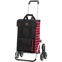 Andersen Shopper Treppenst. Royal Sh. Jella Ostoskärry 59 cm Punainen