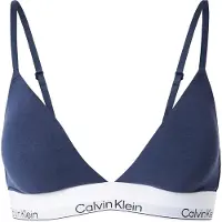 Calvin Klein Underwear Rintaliivi sininen / valkoinen