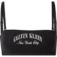 Calvin Klein Lightly Lined Bandeau - Black - M