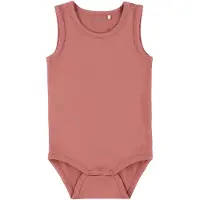 Minymo Body W/O Sleeves - Pink - 74
