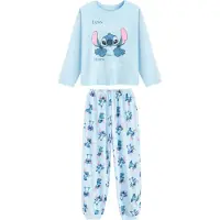 Cool Club Yöpuku 'LILO&STITCH' sininen / taivaansininen / vaalea pinkki