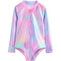 Next Uimapuku vesi / keltainen / laventeli / vaalea pinkki