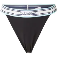 Calvin Klein Swimwear Bikinihousut beige / vaaleansininen / musta