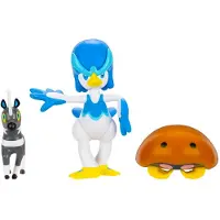 Pokémon Lelufiguuri - Battle Figure - 3 kpl - Blitzle/Quaxwell/K - - OneSize - Figuurit