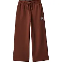 Calvin Klein Monologo Wide Leg Sweatpant - Brown - 128