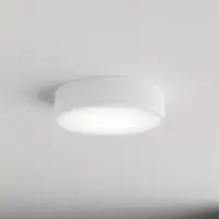 TEMAR LIGHTING Kattovalaisin liiketunnistimella Cleo 300 , Valkoinen/opaali, Eteinen, Metalli, Moderni
