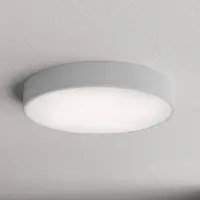 TEMAR LIGHTING Kattovalaisin Cleo 500 , himmennettävä, Alumiini/harmaa/sinkki, Olohuone/ruokailutila, Metalli, Moderni