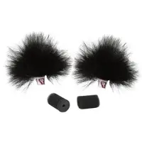 Rycote Tuulisuoja nappimikrofonille Ristretto musta 2-kpl