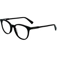 Longchamp LO2608 N 49/19/140 Marmori musta Acetatti NAISTEN Lunettes de Vue LO2608 N