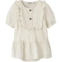 Lil´ Atelier Nbfhosa Ss Loose Body Dress Lil - Cream - 86