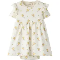 Lil´ Atelier Nbfgayo Sin Ss Body Dress Lil - Cream - 86