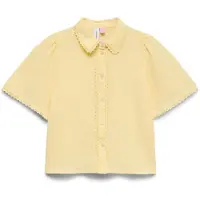 Vero moda Vmsiri 2/4 Shirt Wvn Girl - Yellow - 164