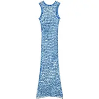 Desigual Pareo_Glimmer Day Blue - Blue - ONE SIZE