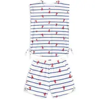 Gisela Pyjama laivastonsininen / punainen / offwhite